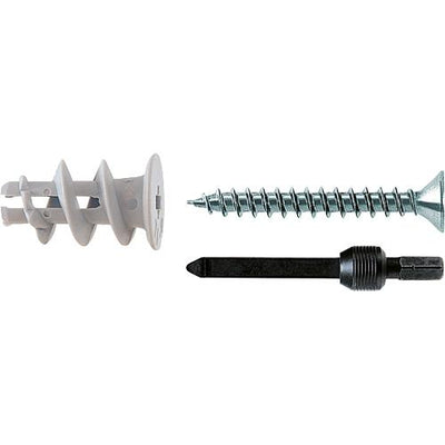 fischer Gipskartondübel GKS mit Spanplattenschraube