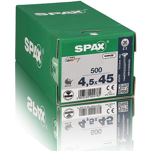 SPAX® Universalschraube, Gewinde-ø d1: 4,5 mm, Kopf-ø: 8,8 mm, Standardverpackung, Klingengröße: PZ 2