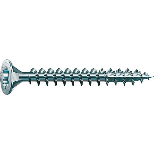 SPAX® Universalschraube, 4CUT-Spitze, Gewinde-ø D1: 6,0 mm, Kopf-ø: 11,6 mm, VPE 100