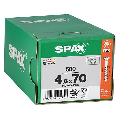 SPAX® Universalschraube, Gewinde-ø d1: 4,5 mm, Kopf-ø: 8,8 mm, Standardverpackung, Klingengröße: T 20