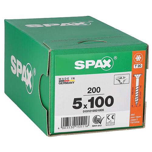 SPAX® Universalschraube, Gewinde-ø d1: 5,0 mm, Kopf-ø: 9,7 mm, Standardverpackung