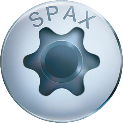 SPAX® Halbrundkopfschraube, Gewinde-ø d1: 5,0 mm, Kopf-ø: 11,9 mm, Standardverpackung