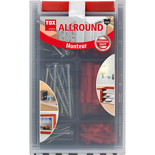 Sortimentsbox Allround 132-teilig