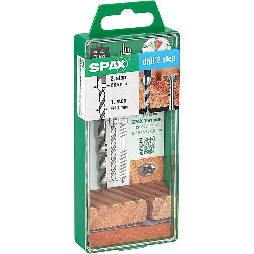 Stufenbohrer SPAX® Bohrung 4,1mm und 6,5mm Senkung