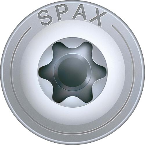 SPAX® Holzbauschraube, Gewinde-ø d1: 8,0 mm, Kopf-ø: 20,0 mm, Standardverpackung