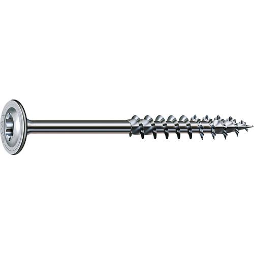 SPAX® Holzbauschraube, Gewinde-ø d1: 10,0 mm, Kopf-ø: 25,0 mm, Standardverpackung, 4CUT-Fräser