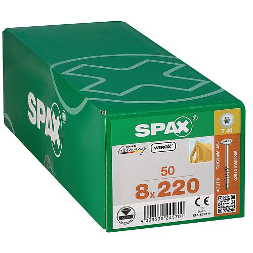 SPAX® Holzbauschraube, Gewinde-ø d1: 8,0 mm, Kopf-ø: 20,0 mm, Standardverpackung