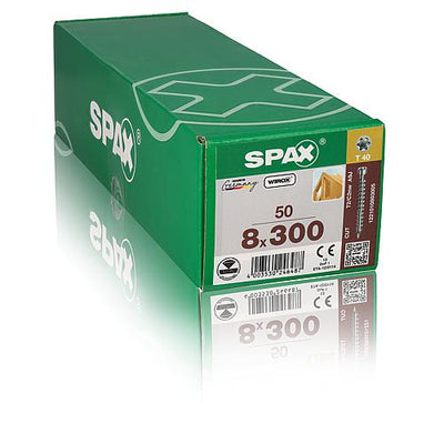 SPAX® Holzbauschraube, Gewinde-ø d1: 8,0 mm, Kopf-ø: 10,0 mm, Standardverpackung