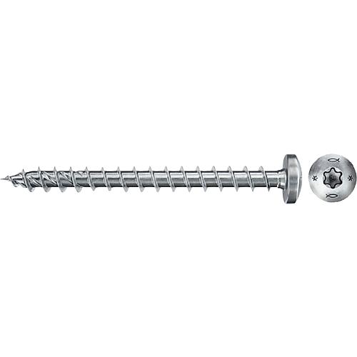 Fischer, Spanplattenschrauben Power-Fast II Vollgewinde, galvanisch verzinkt, Torx