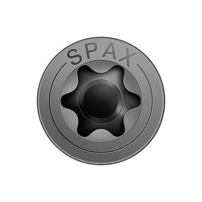 Senkkopfschraube SPAX®, schwarz verzinkt, Vollgewinde, Ø3mm