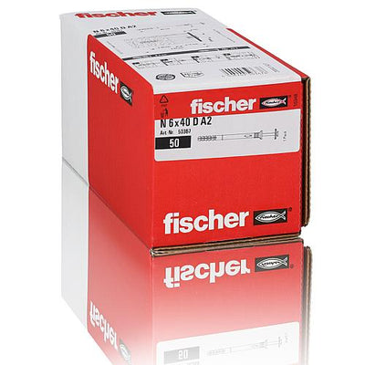 fischer Nageldübel N-S D Edelstahl A2
