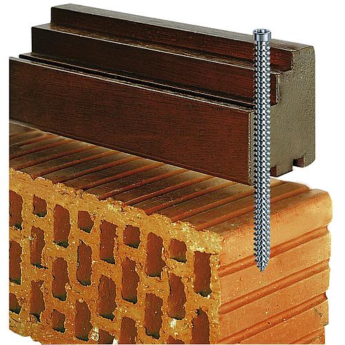 SPAX® Rahmenanker Fensterbau (Holzrahmen), Vollgewinde, WIROX®, Zylinderkopf, T-STAR plus, gehärtet, gleitbeschichtet