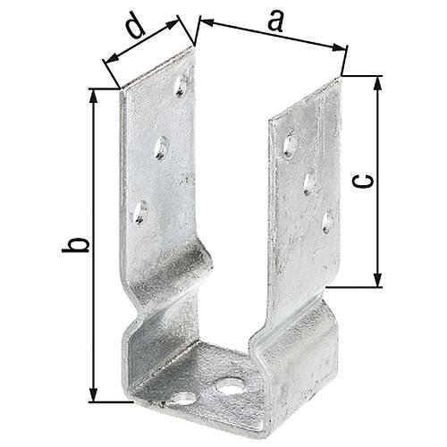 Pfostenträger U-Form