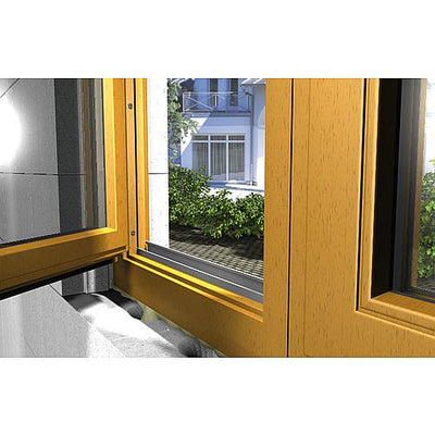Fensterrahmenschraube FFSZ (Holz) galvanisch verzinkt Vollgewinde mit Zylinderkopf