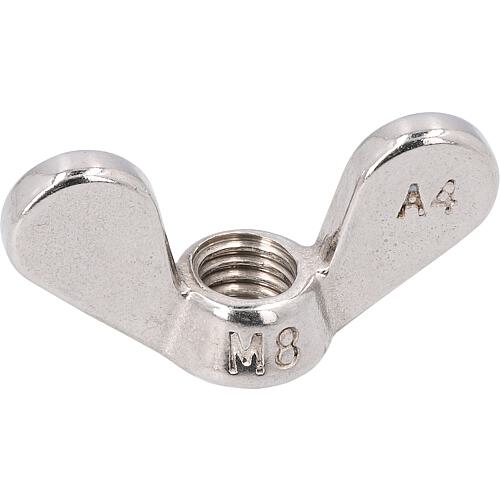 Flügelmuttern, deutsche Form DIN 315 A4 VPE: 50