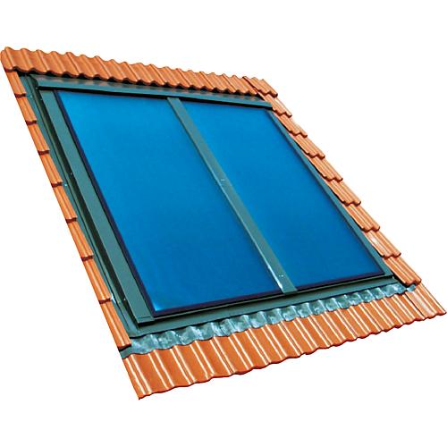 Indach-Flachkollektoren mit Doppelharfe-Kupferabsorber Serie SX®