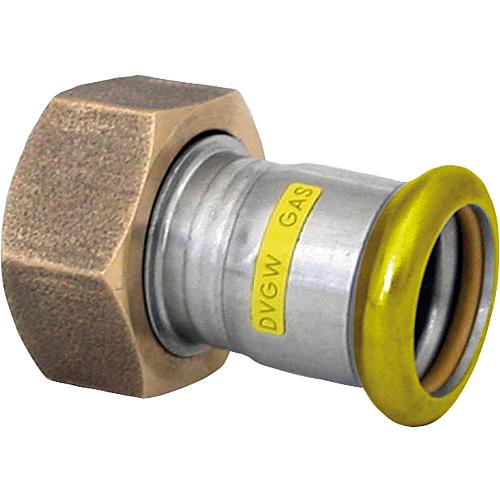 Edelstahl-Pressfitting Gas