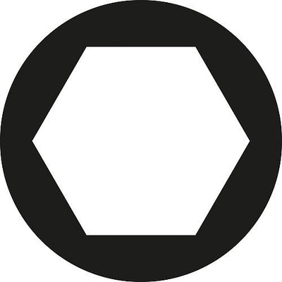 Satz Kraftschraubereinsätze 1/2", in 1/3 Modul, 12-teilig