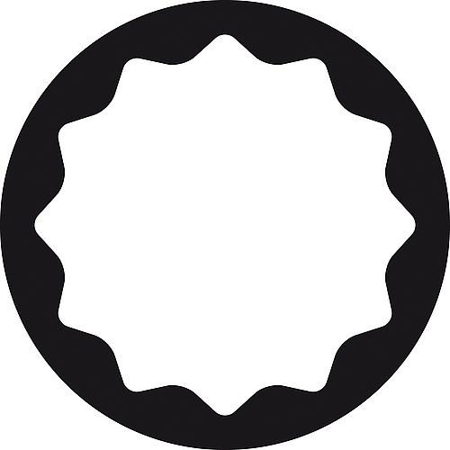 Steckschlüssel-Satz D 19 WAU-20 1/2", 31-teilig