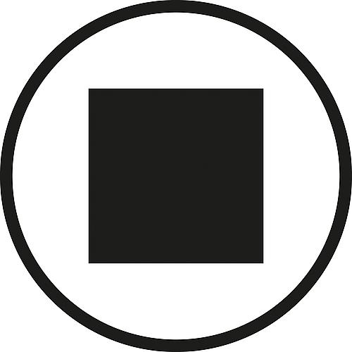 Bits 868/4 WERA, 1/4" Sechskant für Innenvierkant, zähhart, für universellen Einsatz