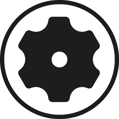 Bits 867/4 IPR WERA, 1/4" Sechskant für TORX PLUS®, mit Bohrung