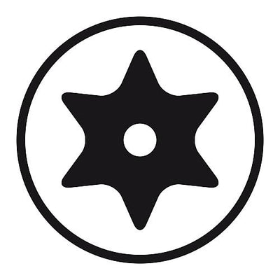 Winkelschlüssel 967 SPKL BO WERA, für TORX®, mit Bohrung, BlackLaser Oberfläche, ummantelt, farblich gekennzeichnet