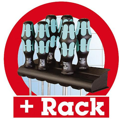 Schraubendreher-Satz Wera Kraftform® XXL, 12-teilig