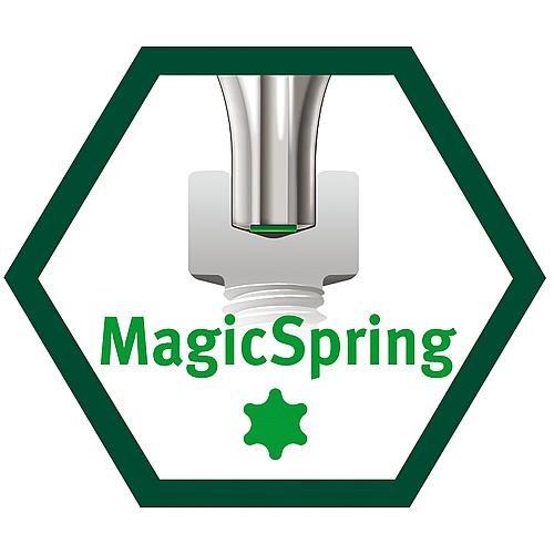 Torx®-Stiftschlüssel-Set MagicSpring® im Halter, 7-teilig