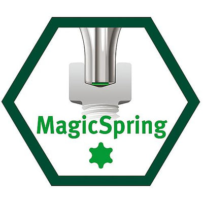 Torx®-Stiftschlüssel-Set MagicSpring® im Halter, 7-teilig