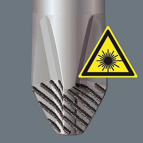 Schlitz, Pozidriv Schraubendreher-Satz, Lasertip-Spitze, 6-teilig